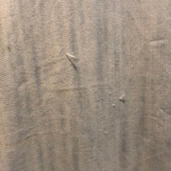 Joan Vass Sz: M Light Denim High Low Dress - Picture 4 of 5